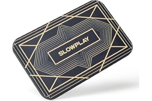 SLOWPLAY Placas rectangulares de fichas de póquer en Negro, Paquete de 10 Piezas, Placas Profesionales de Estilo Europeo sin denominación, Compuesto de cerámica de 34 Gramos