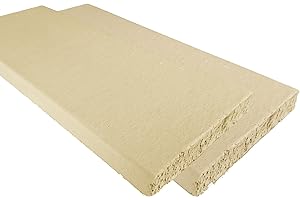 SENDEO Schamotte-Platte 50 x 20 x 3 cm (2)