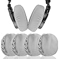 Geekira Stretchable Fabric Headphone Earpad Covers/Washable Sanitary Earcup Protectors, Fits 3.14" - 5.11" (8cm-13cm Ear Pad)