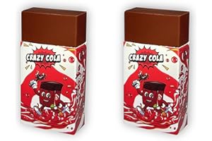 RUBBY RUBBER Radiergummi Kinder - 2 Bleistift-Radierer mit Cola Duft - Kleine, Lustige, Weiche Radiergummis für Schule, Radiergummi Set für Kinder, Jungen, Mädchen - Mitgebsel, Geschenke für Kindergeburtstag
