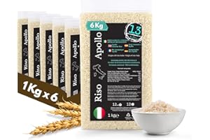 Riso Apollo Italiano 6 kg – Senza Glutine e Profumato – Alternativa al Basmati – Coltivato in Piemonte – Perfetto per Piatti di Pesce, Carne e Verdure | 13 di Ilaria