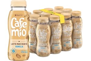 ‎HAPPY DAY Rauch Cafemio Latte Macchiato Vanilla, 12er Pack (12 x 250 ml)