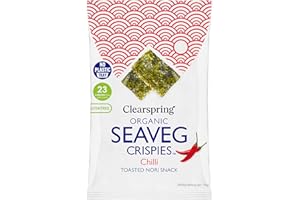 Clearspring Organic Seaveg Crispies (1, Chilli)