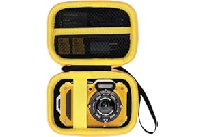 RIYADAone Dur Étui de Protection pour Kodak Pixpro WPZ2 Caméra Digitale (Noir + Jaune)