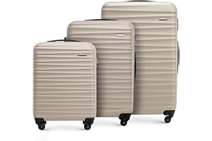 WITTCHEN Groove Line Set of 3 Suitcases Set of 3 suitcases, Set of 3 suitcases