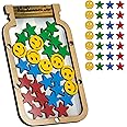 The Rosette Imprint Reward Jar Incentive Jar for Kids Children with Stars and Smilies - Jar Design