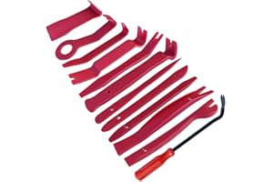 homEdge Kits de eliminación de Adornos automáticos de 12 Unidades, Kits de Herramientas para la instalación de la Radio del automóvil, Juego de eliminación de tapicería