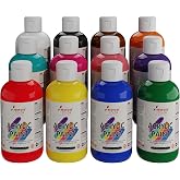 Red Rose T&uuml;m Renkler Akrilik Boya 12'li Set 12x250 gr