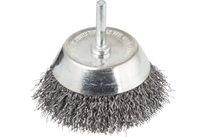 wolfcraft Cepillo de copa de alambre de acero I 8472000