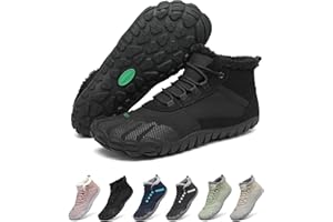 SAGUARO Barefoot Stivali Invernali Impermeabile Uomo Caldo Scarpe Inverno Donna Trekking Sneaker Outdoor Impermeabile