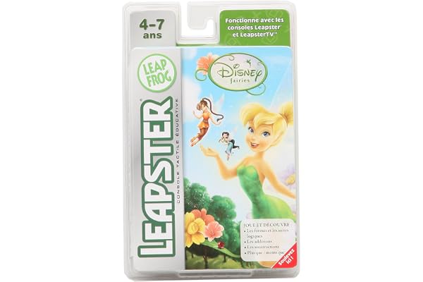 LeapFrog - LEAPSTER - Jeu : Fairies - Les fées Clochettes (Disney)