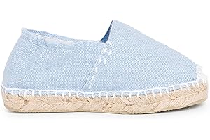 Pisamonas Espadrilles avec Élastique pour Enfant