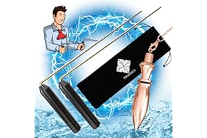 MAJESTIC'S Baguettes de Sourcier Collection PRESTIGE/Baguette de Radiesthésie x2 + Sac en Velours + Pendule Divinatoire Egyptien en Laiton Cuivré [GARANTIE A VIE]