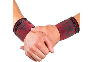 GORNATION Protège-Poignets - Performance Wrist Wraps pour Musculation, Crossfitness, Gym, Street Workout et Sports de Force - Bandes de Poignet - 1 Paire
