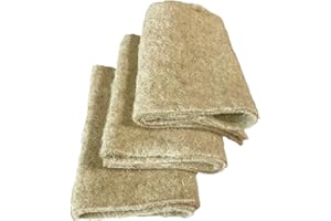 pemmiproducts Anzuchtmatte aus 100% Hanf, 100 x 40 cm, ca. 1 cm dick, 3er Pack (EUR 7,30/Stück), Hanfmatte geeignet zur Anzucht von z.B. Keimsprossen und Kresse(Microgreens)