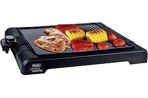 Wahl ZX833 James Martin Tabletop Grill, Versatile Griddle, Hot Plate, Black