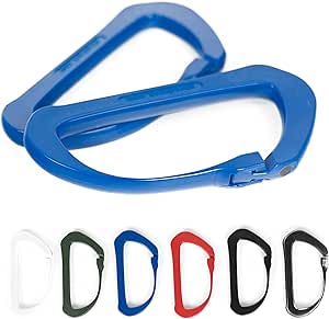 Shred Rack Mini Karabiner Aus Federleichten Carbon Mit 130kg Belastbarkeit Karabinerhaken Klein Mit Klickverschluss Im 2er 4er 5er Oder 10er Pack Amazon De Sport Freizeit