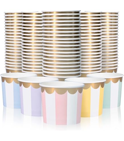 Party-Servietten Mit Goldfolienrand – 6 Farben, 3-lagig, 96 Blatt, 16,5 X 16,5 Cm, Ideal Für Feiern