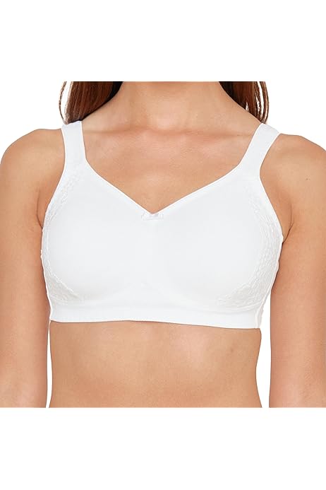 DELIMIRA - Sujetador Reductor Con Aros Sin Relleno Sin Tirantes Tallas Grandes Para Mujer Beige 85B