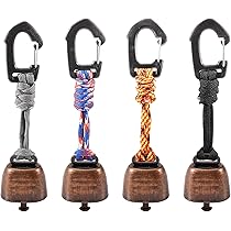 Perfk Bärenglocke Warnglocke - Outdoor Sicherheitsglocke Für Wandern & Camping