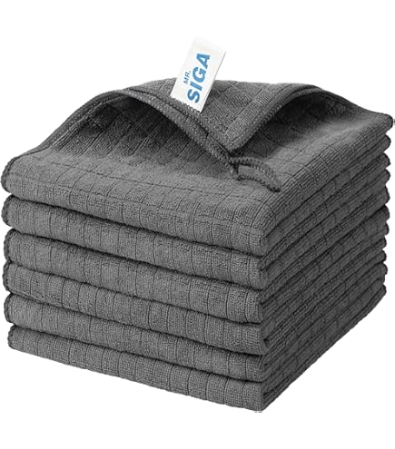 MagicFiber Microfibre Cleaning Cloth (Pack of 12, 13 x 13