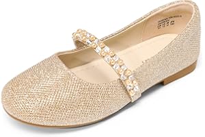DREAM PAIRS Kids Ballerines Fille Sangle Chaussures Plates Mary Jane Princesse École Confortable SERENA-100-KIDS-NEW-E-FR