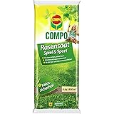 Compo Rasensaat Spiel und Sport, Universelle Rasenmischung, 8 kg, 400 m²