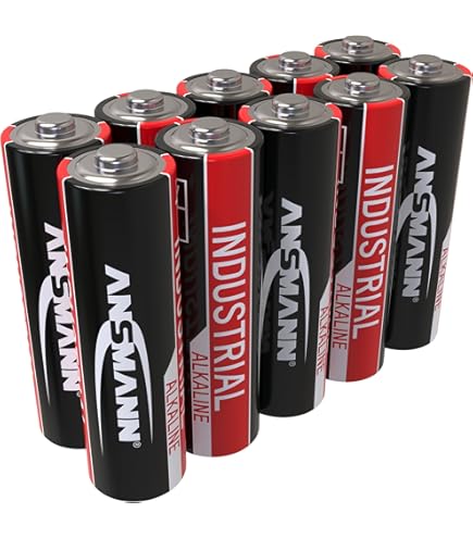 Piles Lr20 ANSMANN Piles Baby C 1,5V (Lot De 4) – Piles LR14 De Qualité Supérieure, à Longue Durée De Vie Et étanches – Piles Alcalines Pour Jouets Pour Enfants, Lampe De