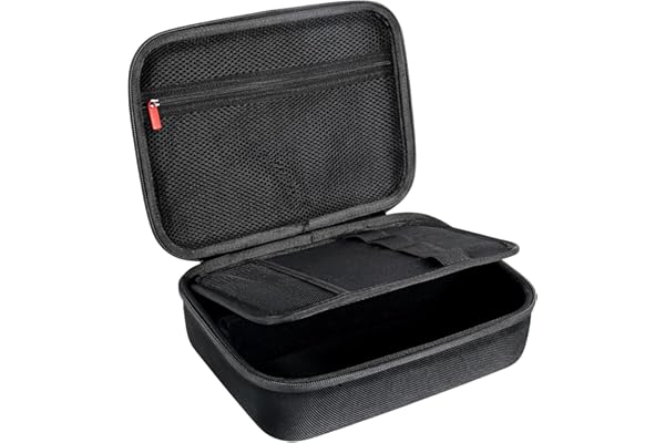 ProCase Étui pour Tondeuse à Cheveux, Boîte de Rangement pour Rasoir Électriques Hommes, Housse de Transport pour Tondeuse à Barbe, Universelle et Grande Capacité avec Compartiments Accessoires