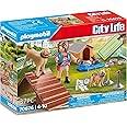 PLAYMOBIL City Life, Set de Regalo Entrenadora de Perros, A Partir de 4 años