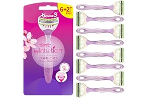 Wilkinson Sword myIntuition Comfort Xtreme 3 damskie 6 + 2 sztuki w opakowaniu