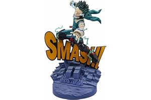 Banpresto - Figura de Accion Izuku Midoriya (The Anime) My Hero Academia - Dioramatic 20cm BP18665 Multicolor