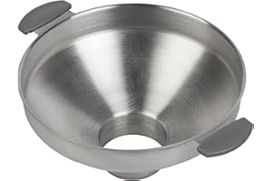 Tala Stainless Steel Jam Funnel, Extra wide neck for funnelling freshly made preserve into jars, Ideal for Jams, Marmalade, Chutney and Relishes