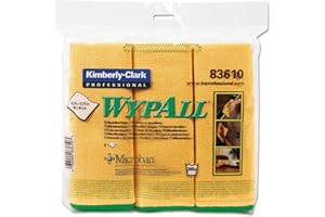 Wypall Microfibre Cloth Yellow (Pack of 6) 8394