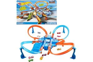 Hot Wheels Criss Cross Crash Track Set (Amazon Exclusive)