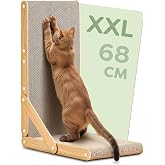 Knupis Scratching Post for Cats L 68 cm &ndash; Ultra-dense Double-Sided | Double Sided Up to 2 Years, Furniture Protector Sofa &amp; L