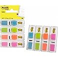 Post-it Index Flags, Small, 4 Dispensers, 11.9 mm x 43.2 mm, 140 Flags - To Mark, Highlight or Color Code Important Information