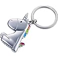 TROIKA Unicorn – KR17-08/MA – Keyring – Unicorn – Not the Last of Its Kind – Cast Metal – Cute – The Original, multicoloured, 6 cm, Keyring