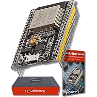 AZDelivery ESP32 NodeMCU Module WLAN WiFi Dev Kit C Development Board mit CP2102 (Nachfolgermodell zum ESP8266) kompatibel mi