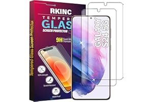 RKINC Szkło hartowane [3 sztuki] do Samsung Galaxy S24 5G, ochraniacz ekranu, twardość 9H 0,33 mm [odporny na zarysowania][odporny na pękanie][bez pęcherzyków powietrza] [Dożywotnia ]