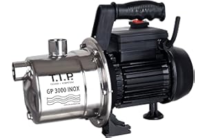 T.I.P. 30111 Stainless Steel Garden Pump, GP 3000 INOX, Maximum Flow Rate of 2,950 l/h, 350 x 175 x 265 mm