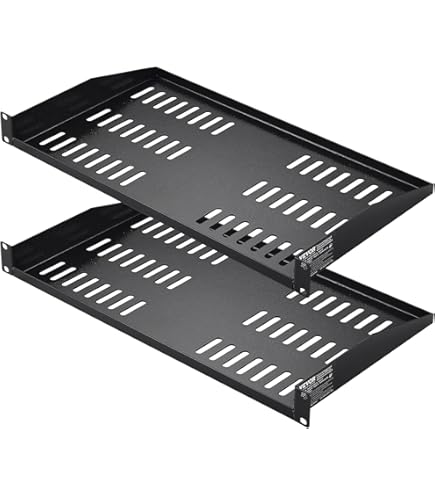 DeLOCK 42629 Support Écran VESA 4U Pour Rack 19 Pouces – Bras Articulé Moniteur, Charge Max 10 Kg, Noir Métal