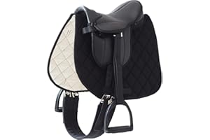 Helga Kreft, Sattelset schwarz für Gartenpferde