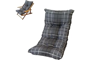 LIBEROSHOPPING.eu - LA TUA CASA IN UN CLICK Cuscino Imbottito di Ricambio per Poltrona Sedia Sdraio Harmony Relax (Grigio)