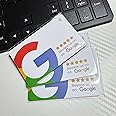 Clone Smith™ - Pack of 3 Google Review Business Card Iconic with NFC and QR Code