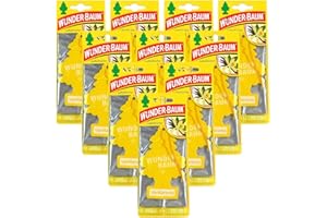 WUNDER-BAUM Wunderbaum 10 ambientadores originales de Vanillaroma para coche, 1 unidad