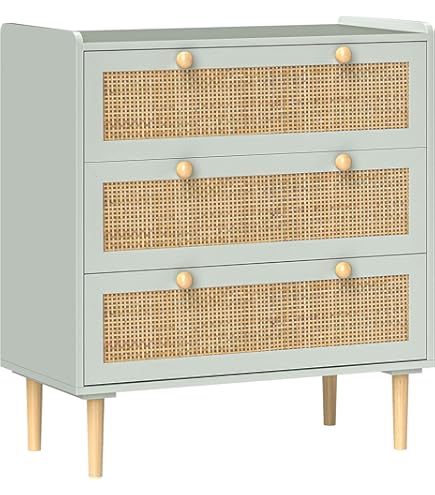 QMTXBYJ Commode met 6 laden, commode voor slaapkamer, opbergkast met stof, eenvoudige en elegante stijl, ladekast met handvat en poten, 100 x 34 x 73 cm, dressoir voor slaapkamer, woonkamer, kantoor