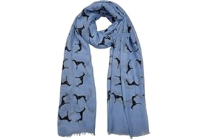 GFM® Greyhound Dogs Print Scarf (GH)