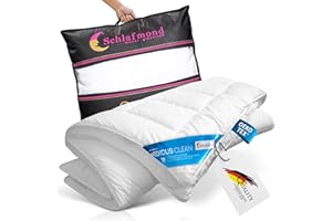 Schlafmond Medicus Clean Allergiker Winterdecke 135x200 cm - Winter Bettdecke 135x200 für weichen Schlafkomfort - Decke 135x200 - Made in Germany