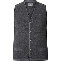 weste mit strickärmeln herren